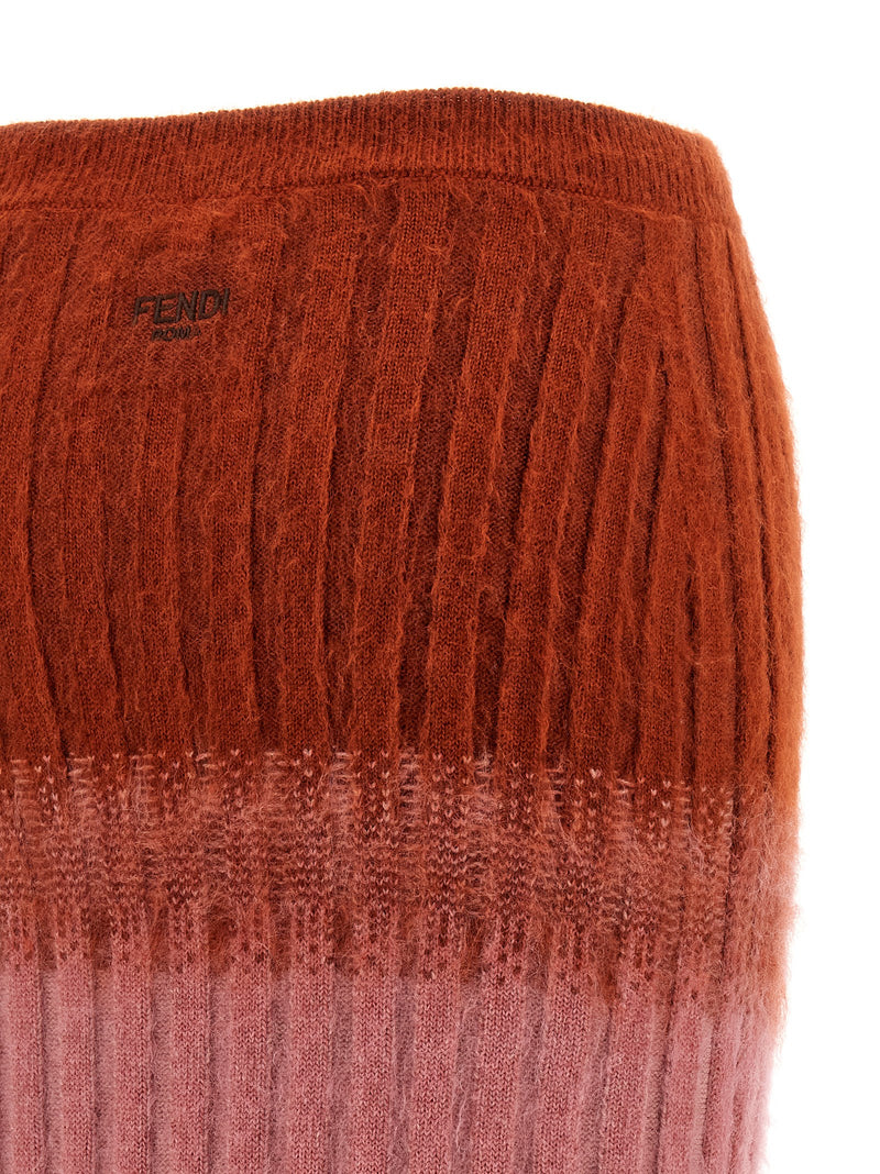 Fendi Fendi Wool Skirt