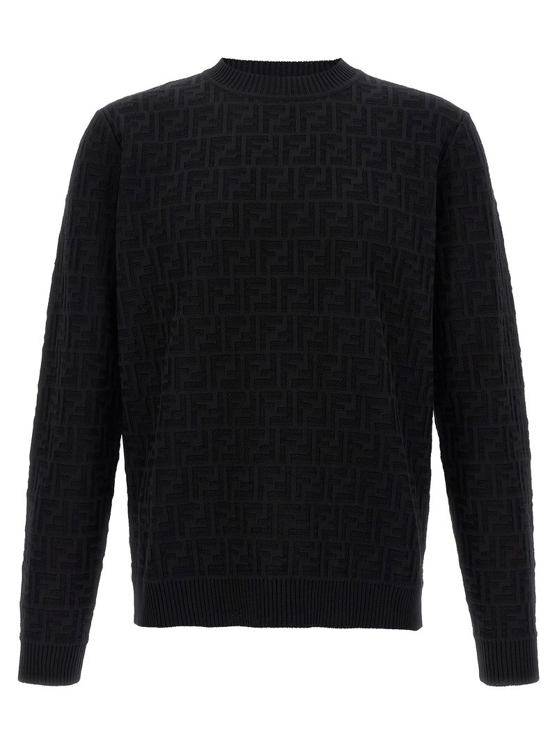 Fendi Fendi Ff Jacquard Sweater
