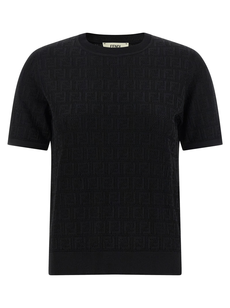 Fendi Ff Intarsia Sweater | Urbalenti™ NYC