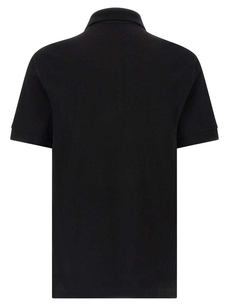 Dolce & Gabbana Dolce & Gabbana Logo Plate Polo Shirt