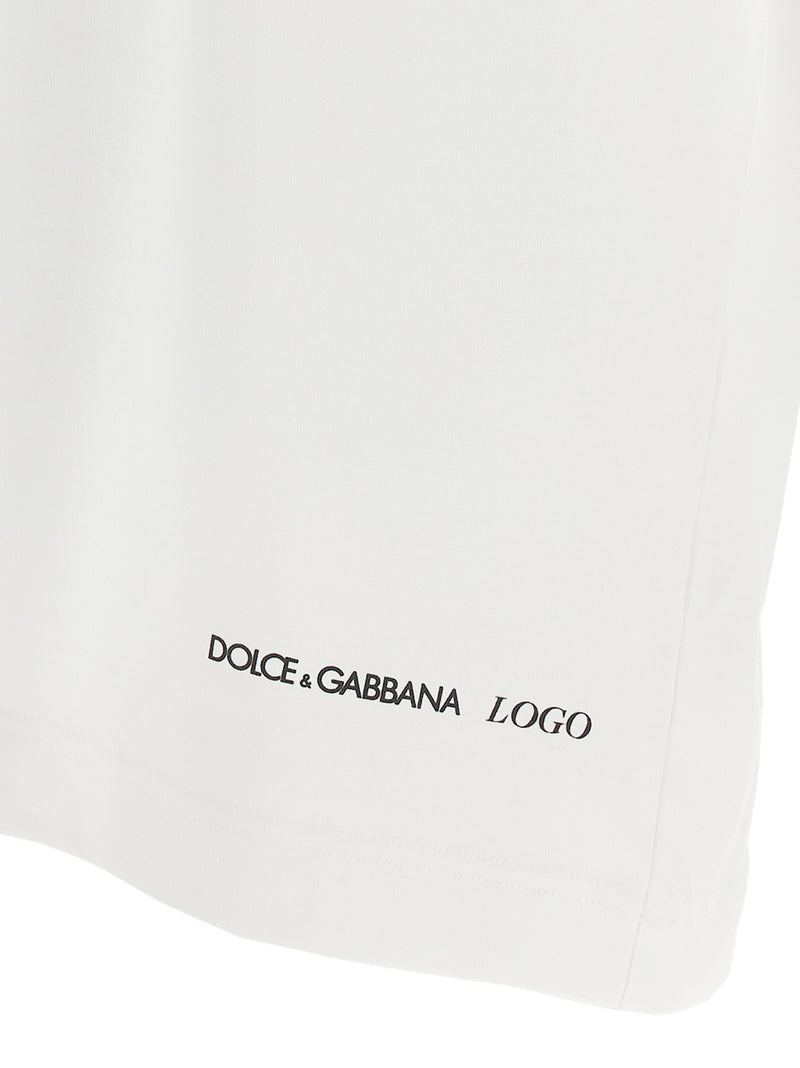 Dolce & Gabbana Logo T-Shirt - Cotton Short Sleeve | Urbalenti™ NYC