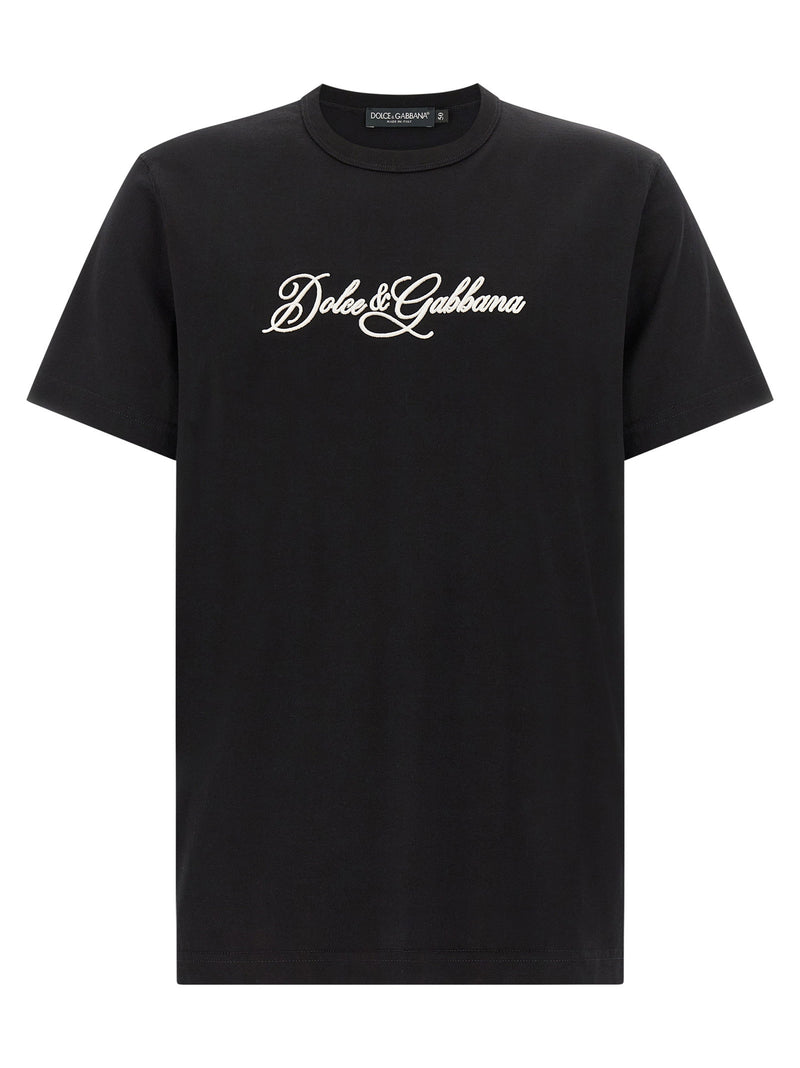 Dolce & Gabbana Dolce & Gabbana Logo Embroidery T-shirt