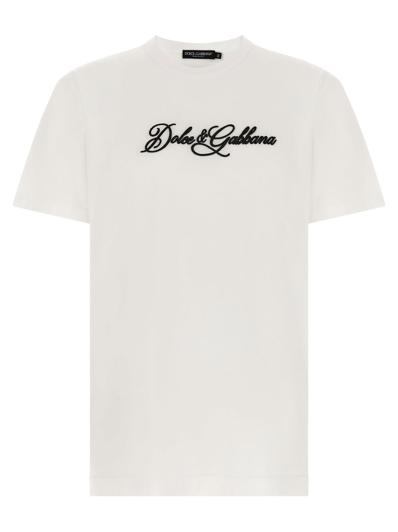 Dolce & Gabbana Dolce & Gabbana Logo Embroidery T-shirt