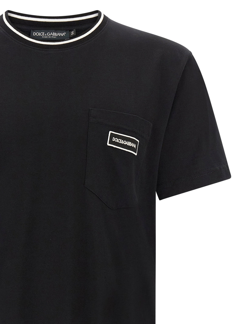 Dolce & Gabbana Dolce & Gabbana Logo Pocket T-shirt