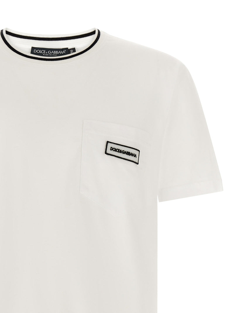 Dolce & Gabbana Dolce & Gabbana Logo Pocket T-shirt
