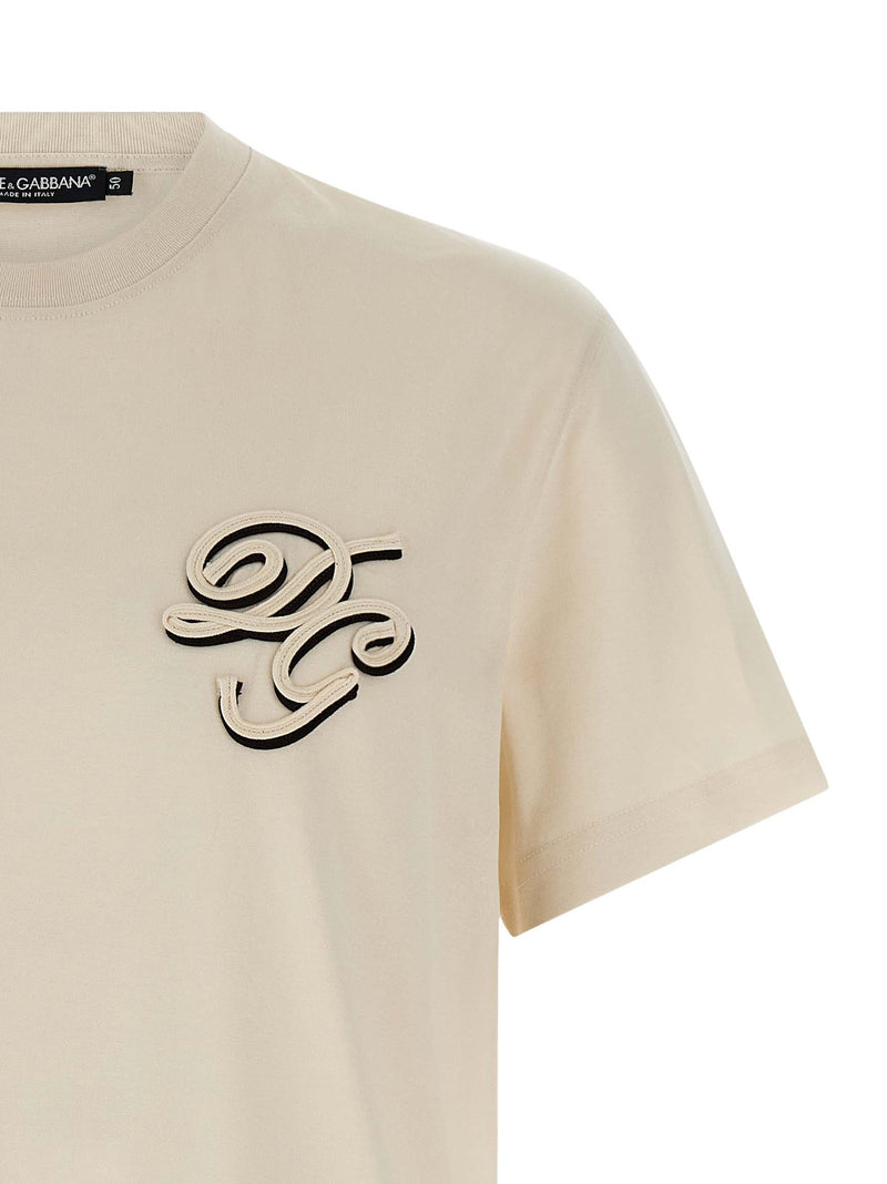 Dolce & Gabbana Double Embroidery T-shirt | Urbalenti™ NYC