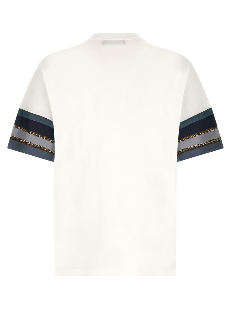 Dolce & Gabbana Dolce & Gabbana Cargo Silk Insert T-shirt