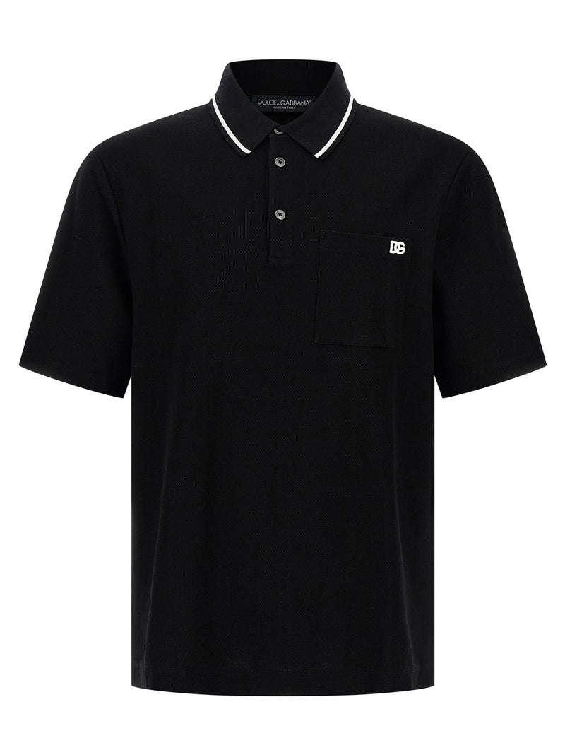 Dolce & Gabbana Embroidery Polo Shirt | Urbalenti™ NYC