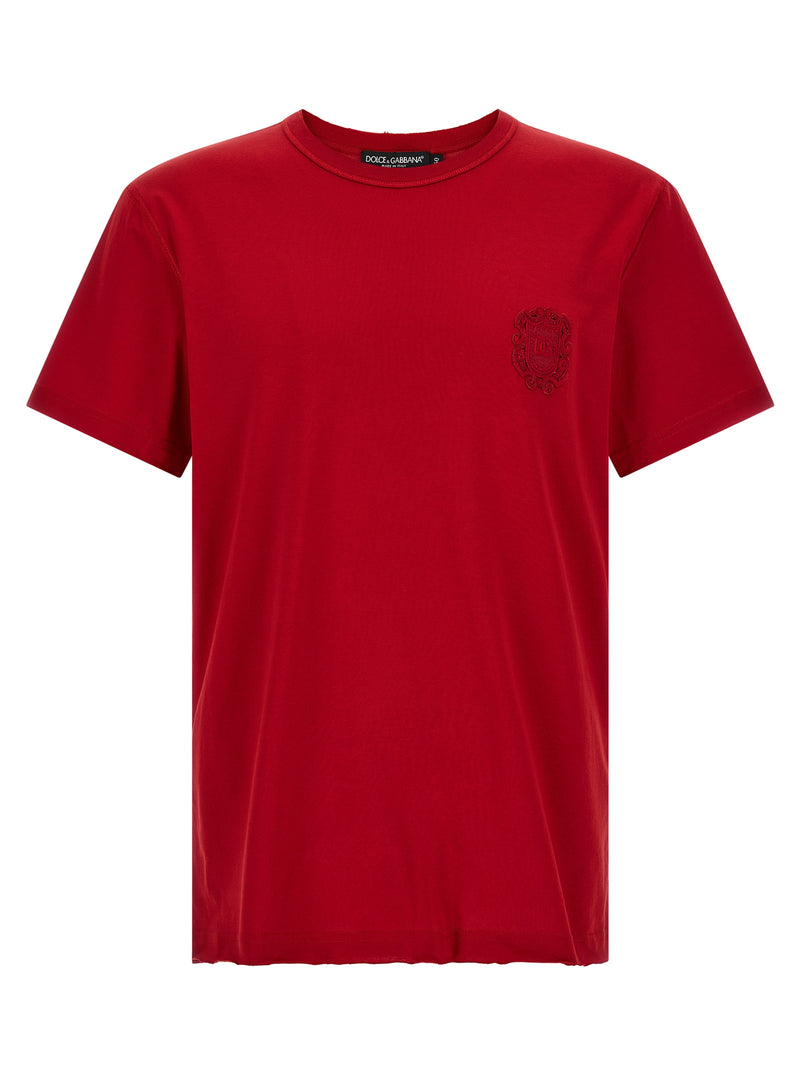 Dolce & Gabbana Dolce & Gabbana Tone-on-tone Patch T-shirt