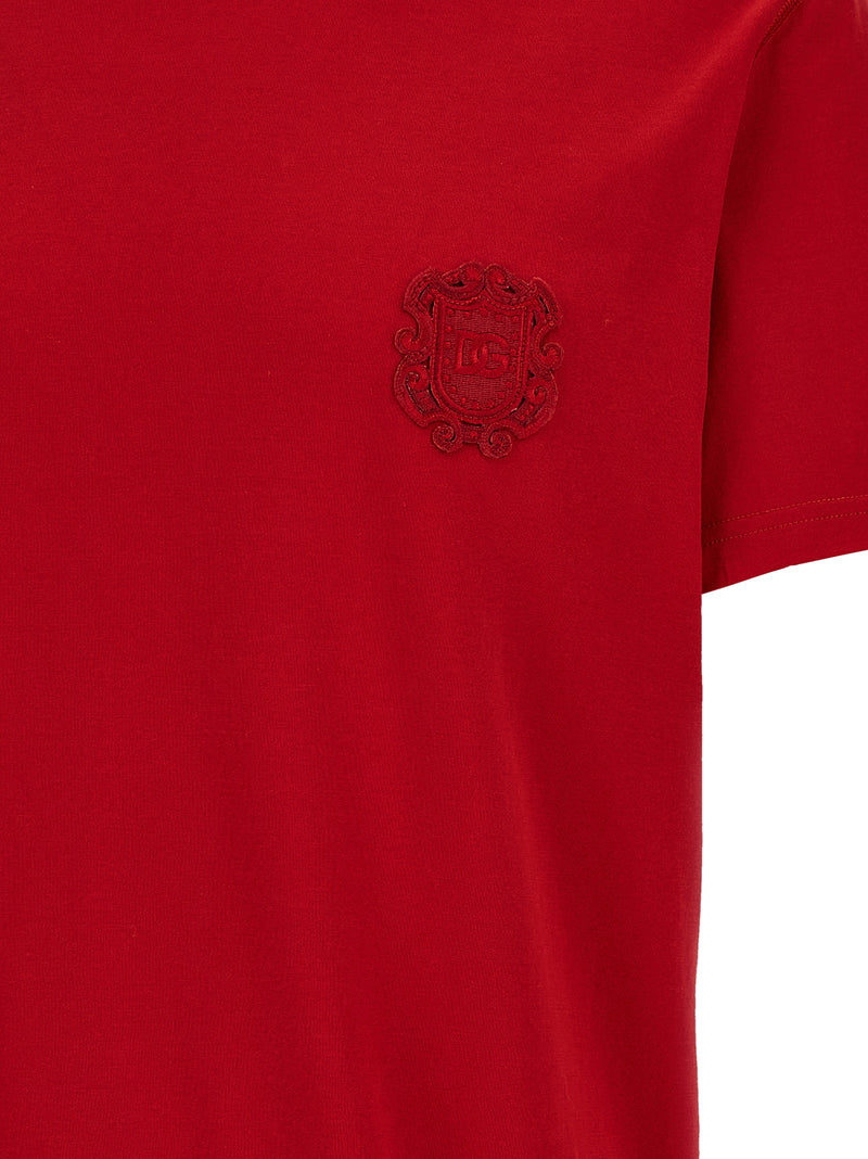 Dolce & Gabbana Dolce & Gabbana Tone-on-tone Patch T-shirt