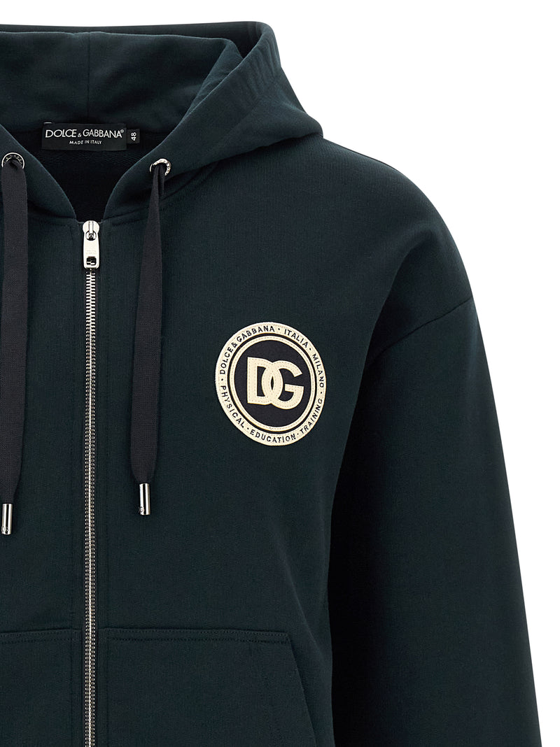 Dolce & Gabbana Dolce & Gabbana Logo Patch Hoodie