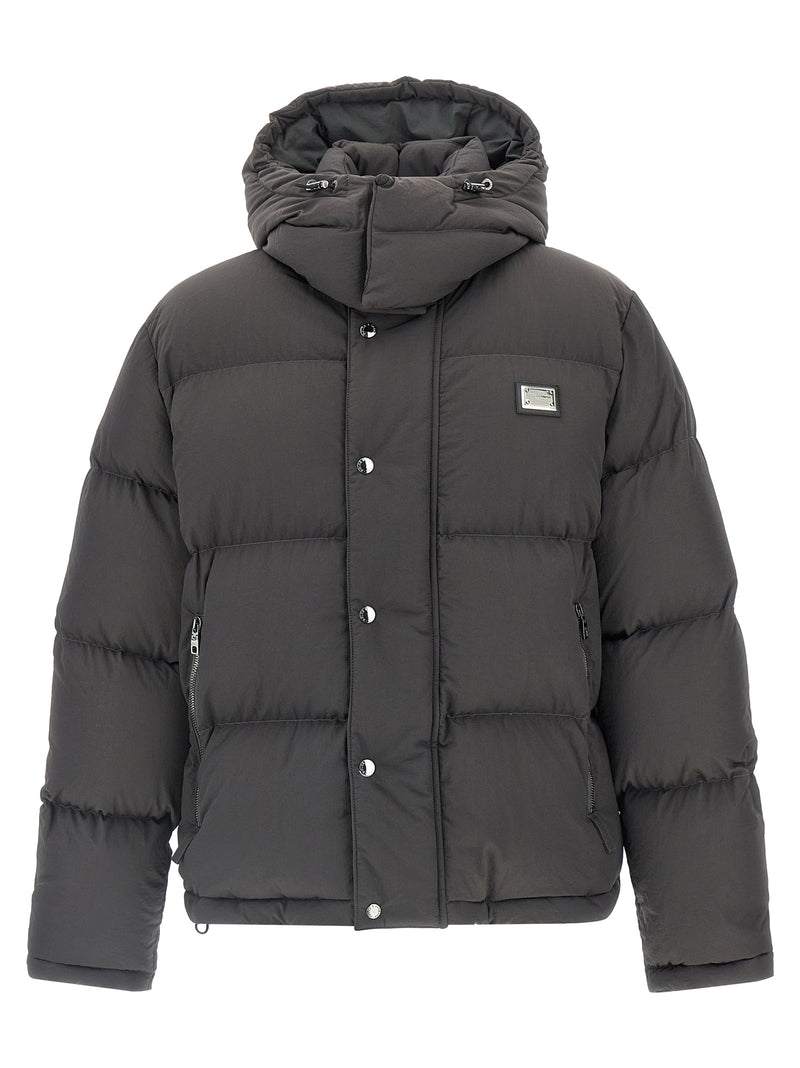 Dolce & Gabbana Dolce & Gabbana Logo Patch Down Jacket