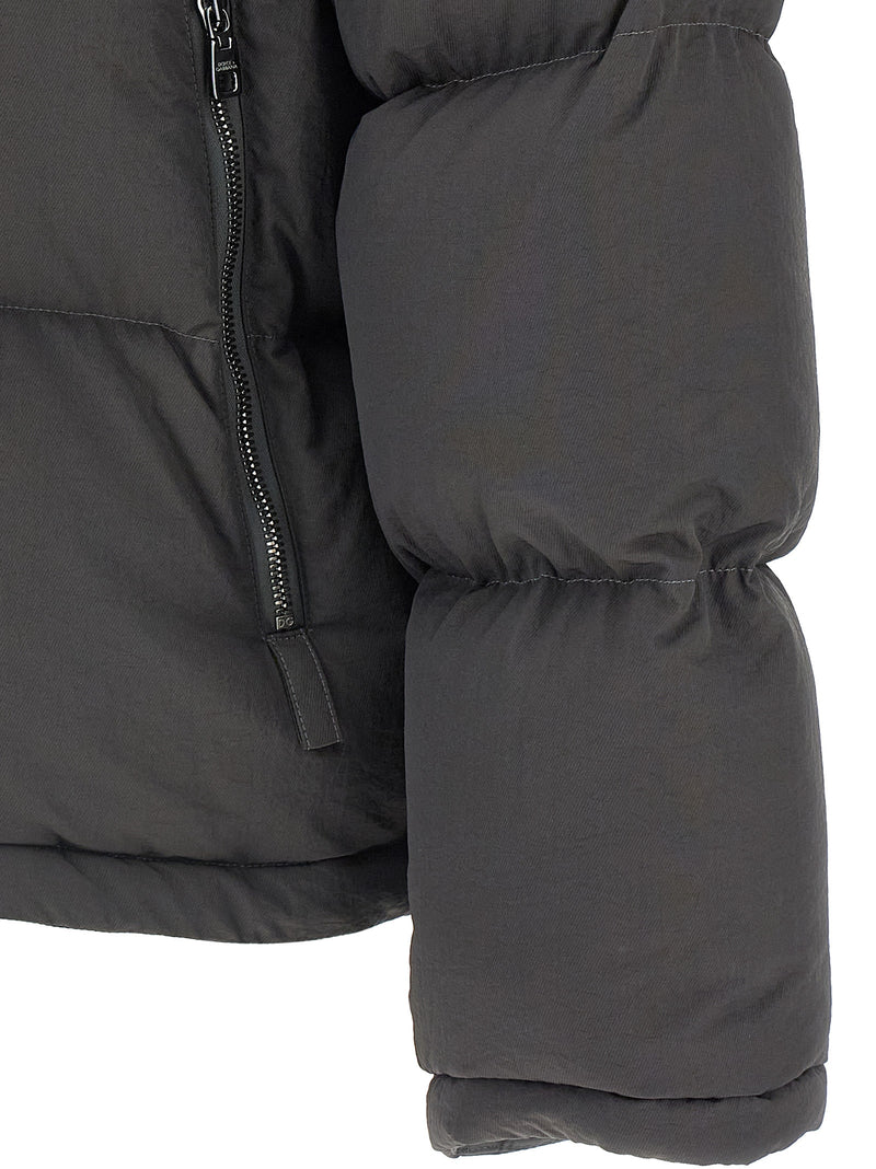 Dolce & Gabbana Dolce & Gabbana Logo Patch Down Jacket