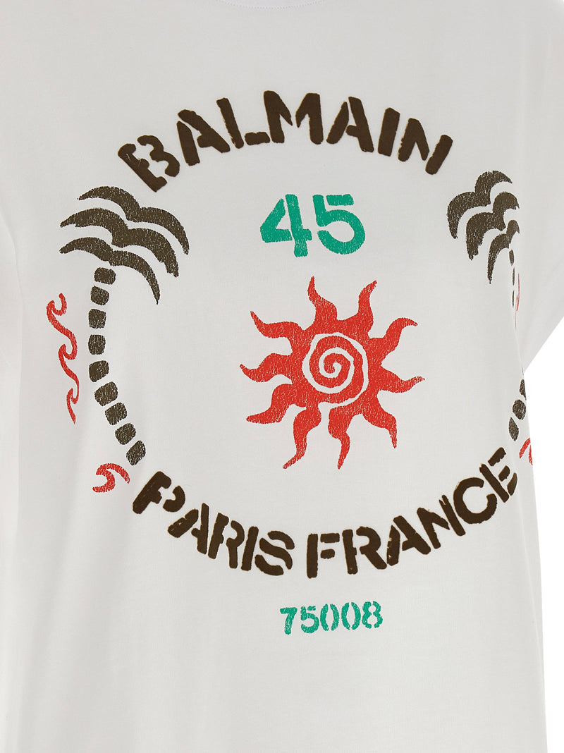 Balmain Balmain Club 45 Print T-shirt