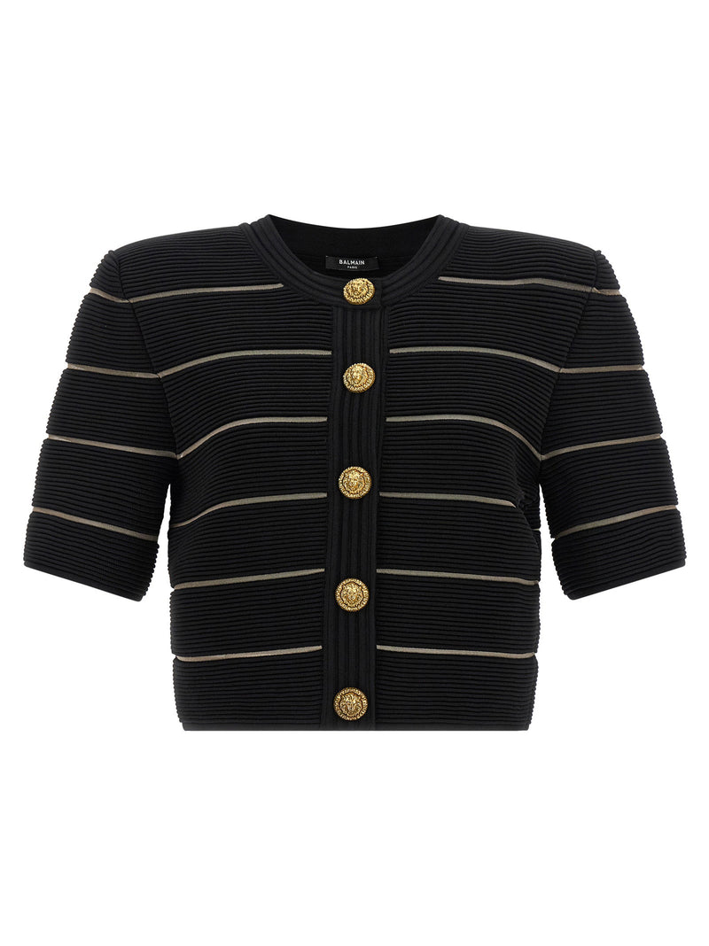 Balmain Balmain Cropped Cardigan