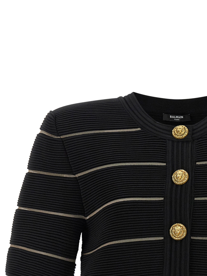 Balmain Balmain Cropped Cardigan