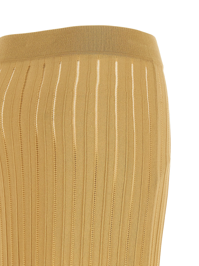 Balmain Balmain Fringed Skirt