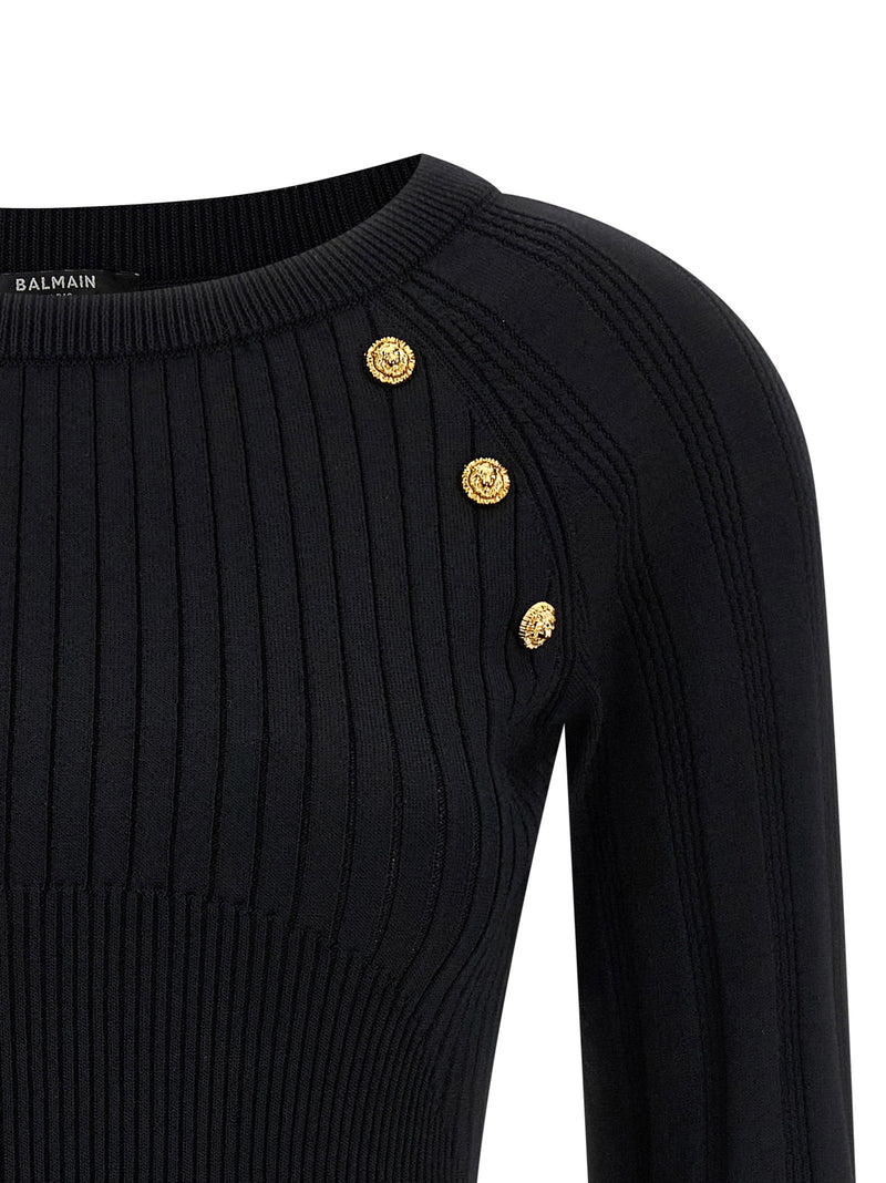 Balmain Balmain 3 Buttons Sweater