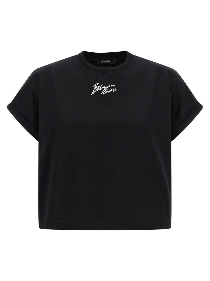 Balmain Balmain Cropped T-shirt