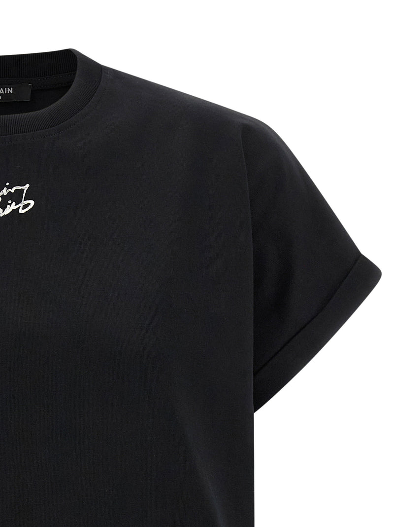 Balmain Balmain Cropped T-shirt