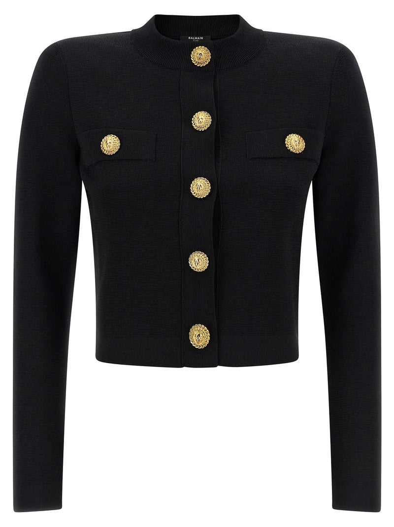 Balmain Balmain Cropped Cardigan