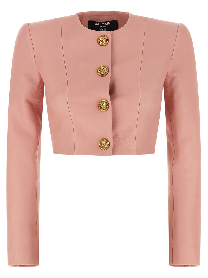 Balmain Balmain Testa Di Leone Bolero Blazer