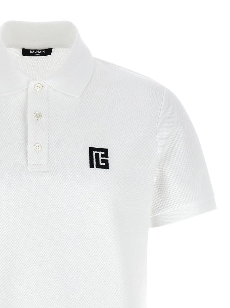 Balmain Balmain Embroidery Polo Shirt