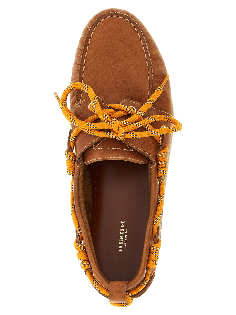 Golden Goose Golden Goose Leather Boat Shoe