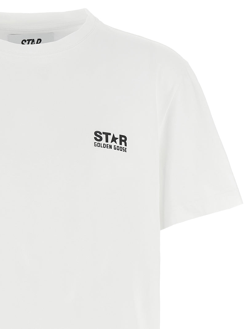 Golden Goose Logo T-Shirt - Cotton Logo Print - Style 310283 | Urbalenti... | Urbalenti™ NYC