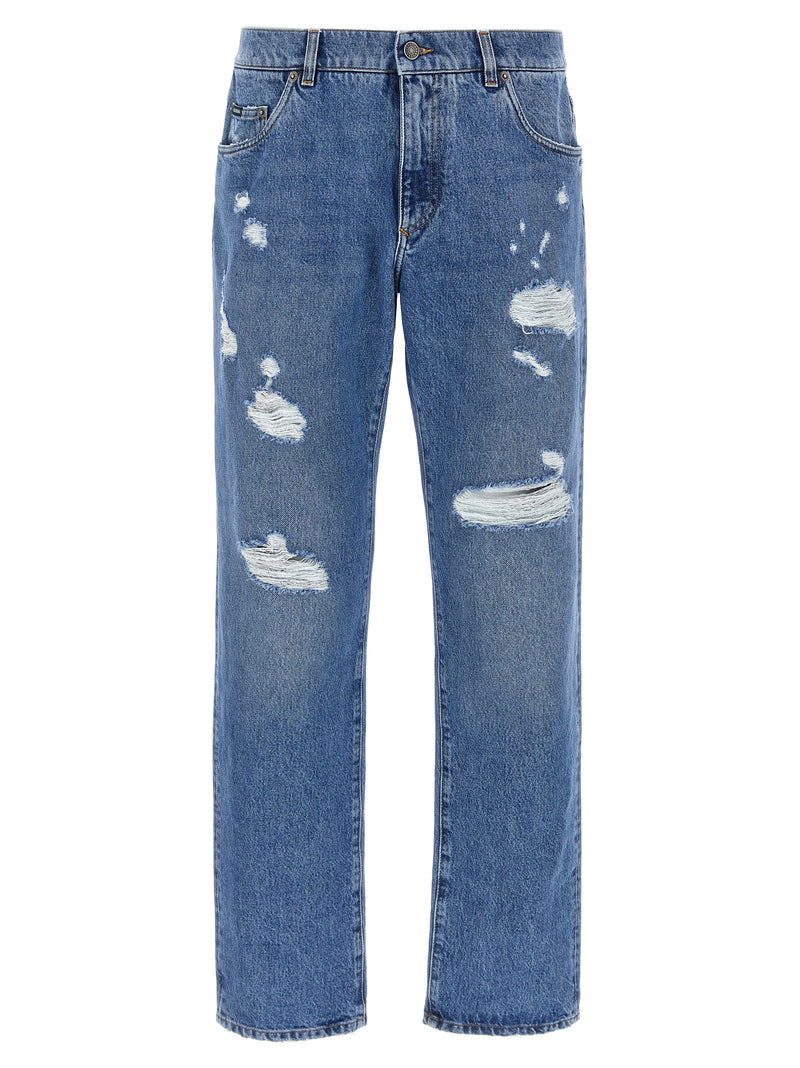 Dolce & Gabbana Destroyed Jeans | Urbalenti™ NYC