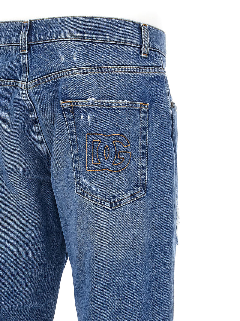 Dolce & Gabbana Destroyed Jeans | Urbalenti™ NYC