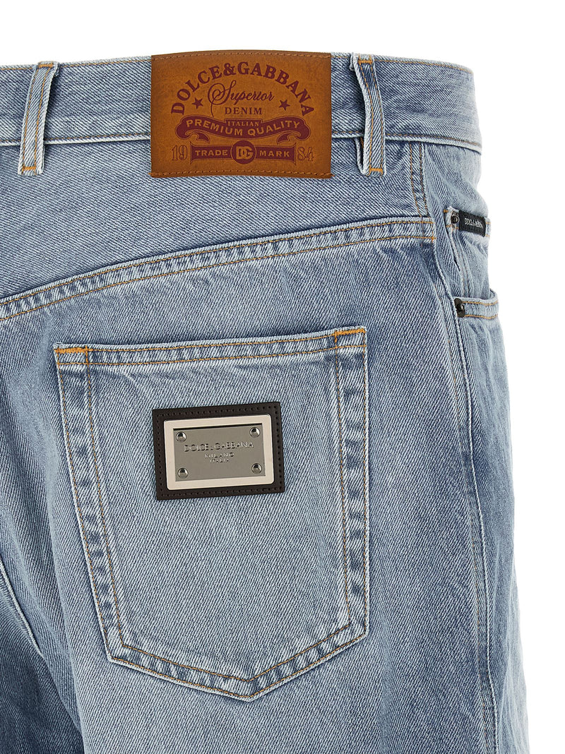 Dolce & Gabbana Denim Bermuda Shorts | Urbalenti™ NYC