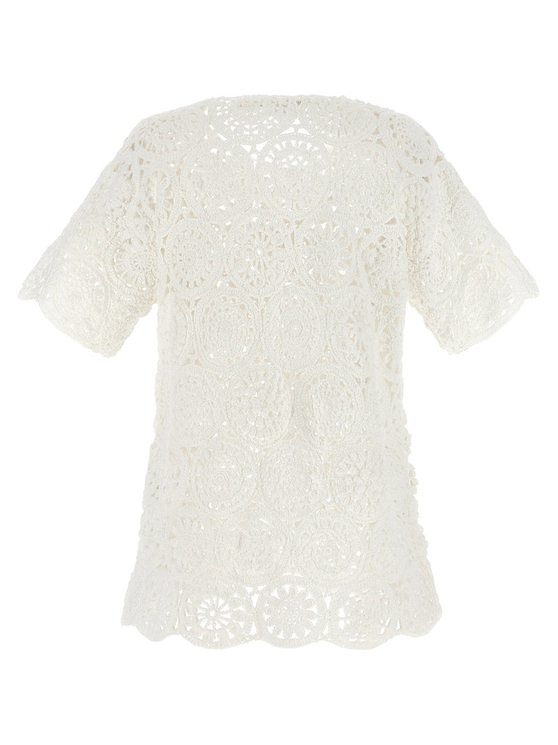 Comme Des Garcons Comme Des Garcons Macramé T-shirt