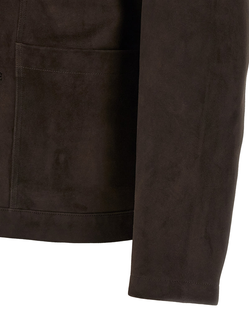 Giorgio Brato Giorgio Brato Fiore Suede Jacket