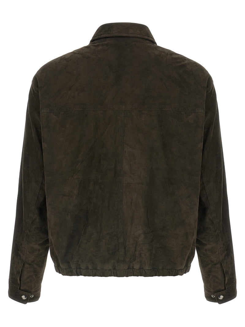 Giorgio Brato Suede Jacket - 50 IT | Urbalenti™ NYC