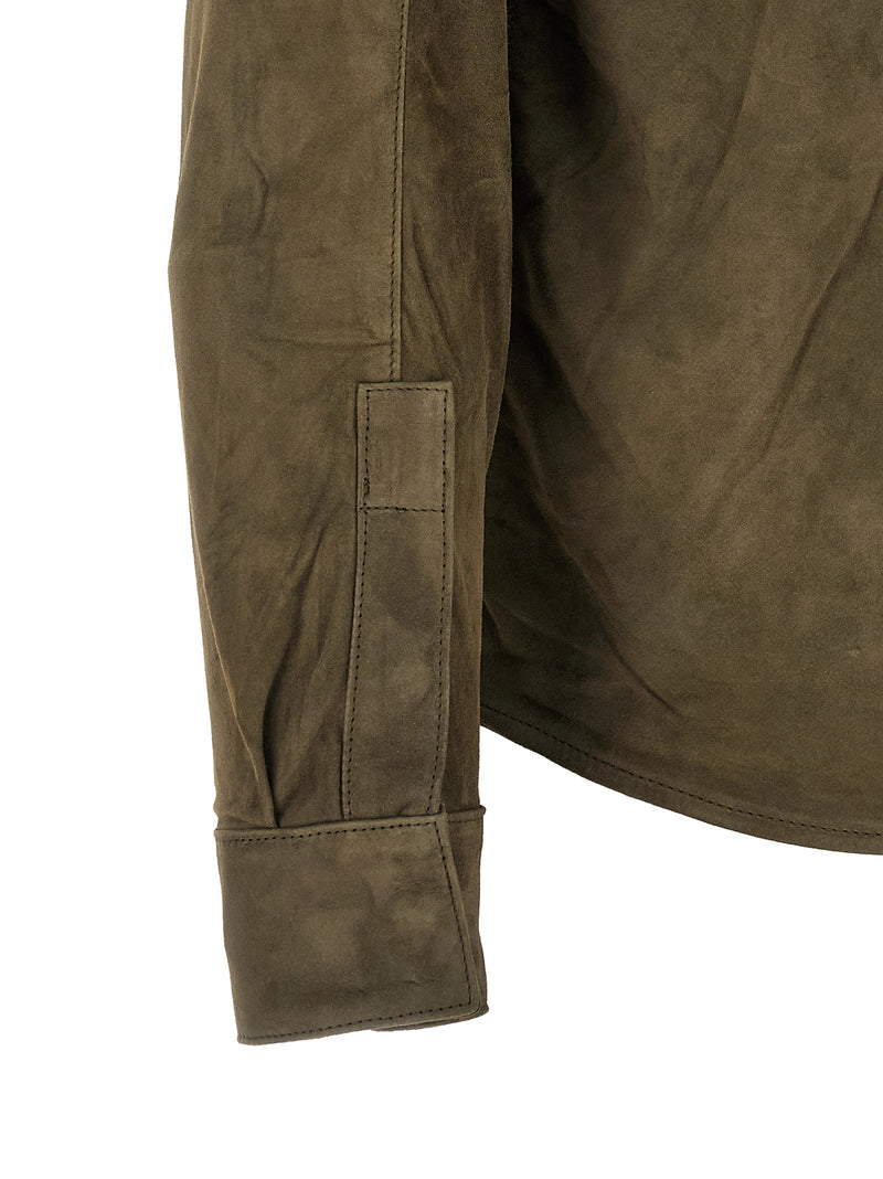 Giorgio Brato Giorgio Brato Suede Shirt Gloves