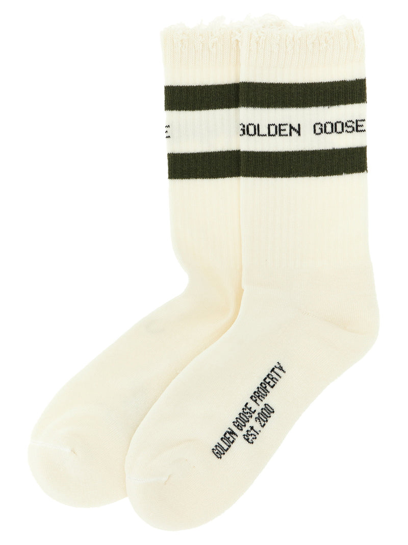 Golden Goose Golden Goose Distressed Socks