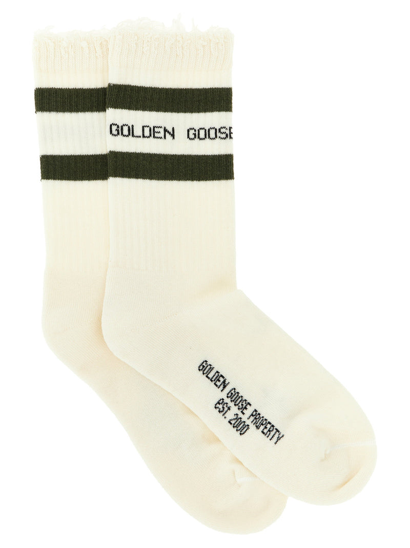 Golden Goose Golden Goose Distressed Socks
