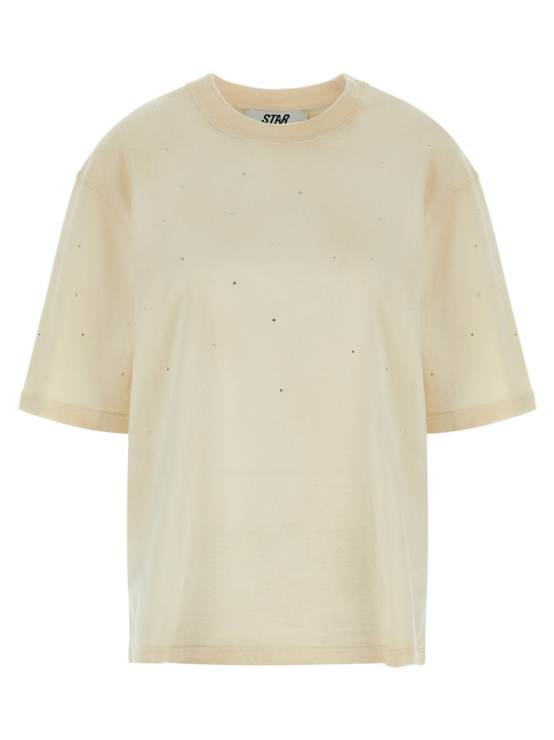 Golden Goose Crystal T-shirt - Cotton | Urbalenti™ NYC