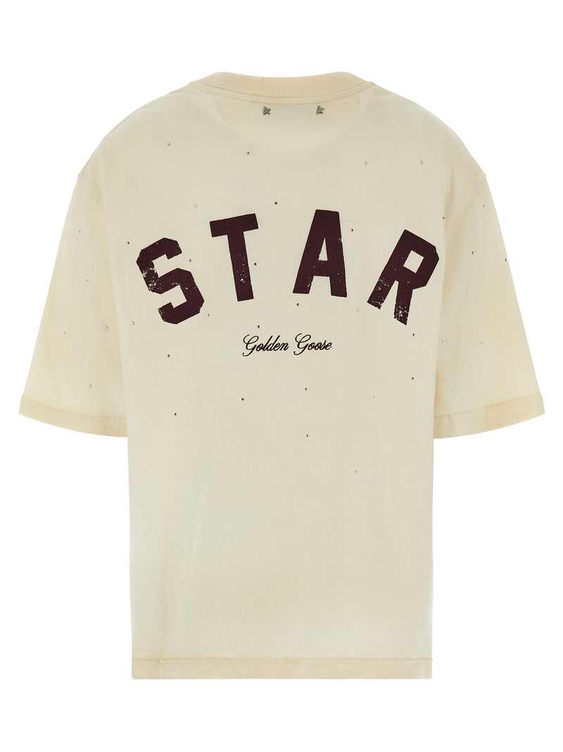 Golden Goose Crystal T-shirt - Cotton | Urbalenti™ NYC