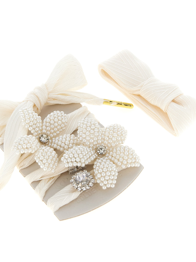 Golden Goose Skin Sparkling Laces | Urbalenti™ NYC