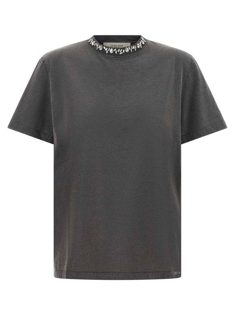 Golden Goose Golden Goose Cabochon Crystal T-shirt