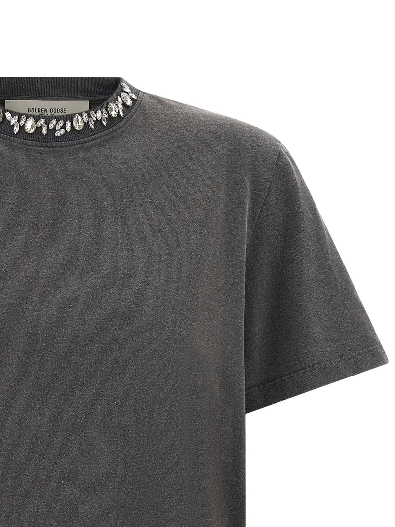Golden Goose Golden Goose Cabochon Crystal T-shirt