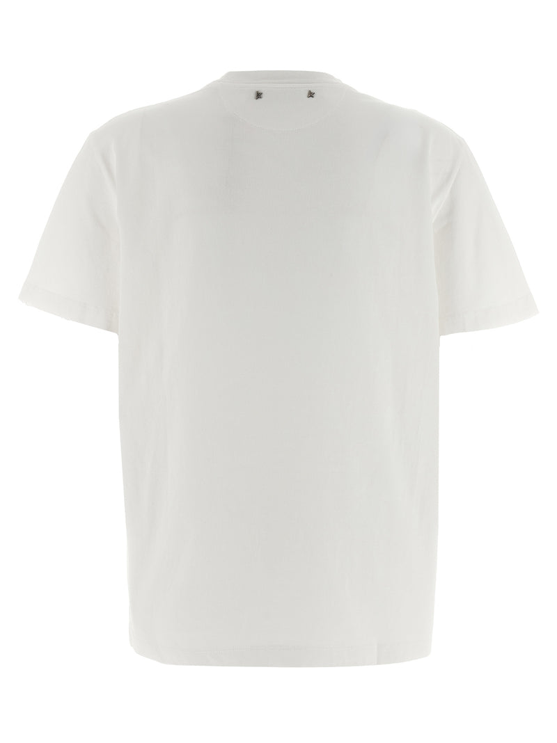 Golden Goose Crystal Crew Neck T-shirt - Cotton | Urbalenti | Urbalenti™... | Urbalenti™ NYC