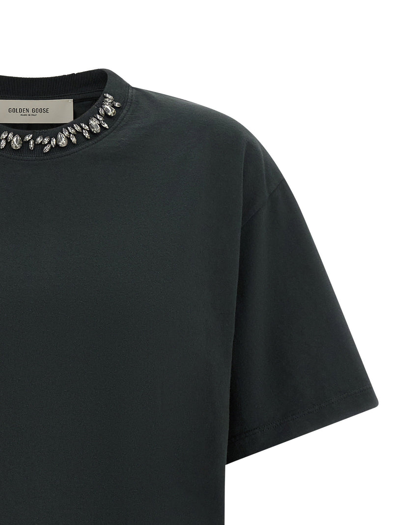 Golden Goose Golden Goose Crystal Crew Neck T-shirt
