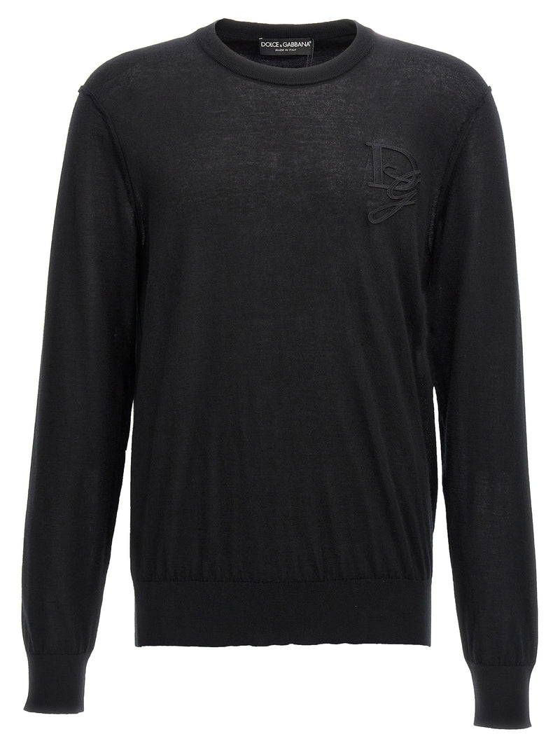 Dolce & Gabbana Logo Embroidery Sweater Variant 1 | Urba... | Urbalenti™ NYC