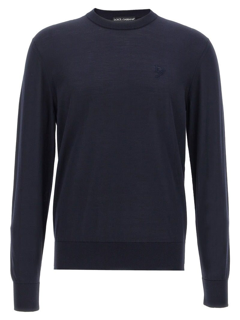 Dolce & Gabbana Logo Embroidery Sweater | Urbalenti™ NYC