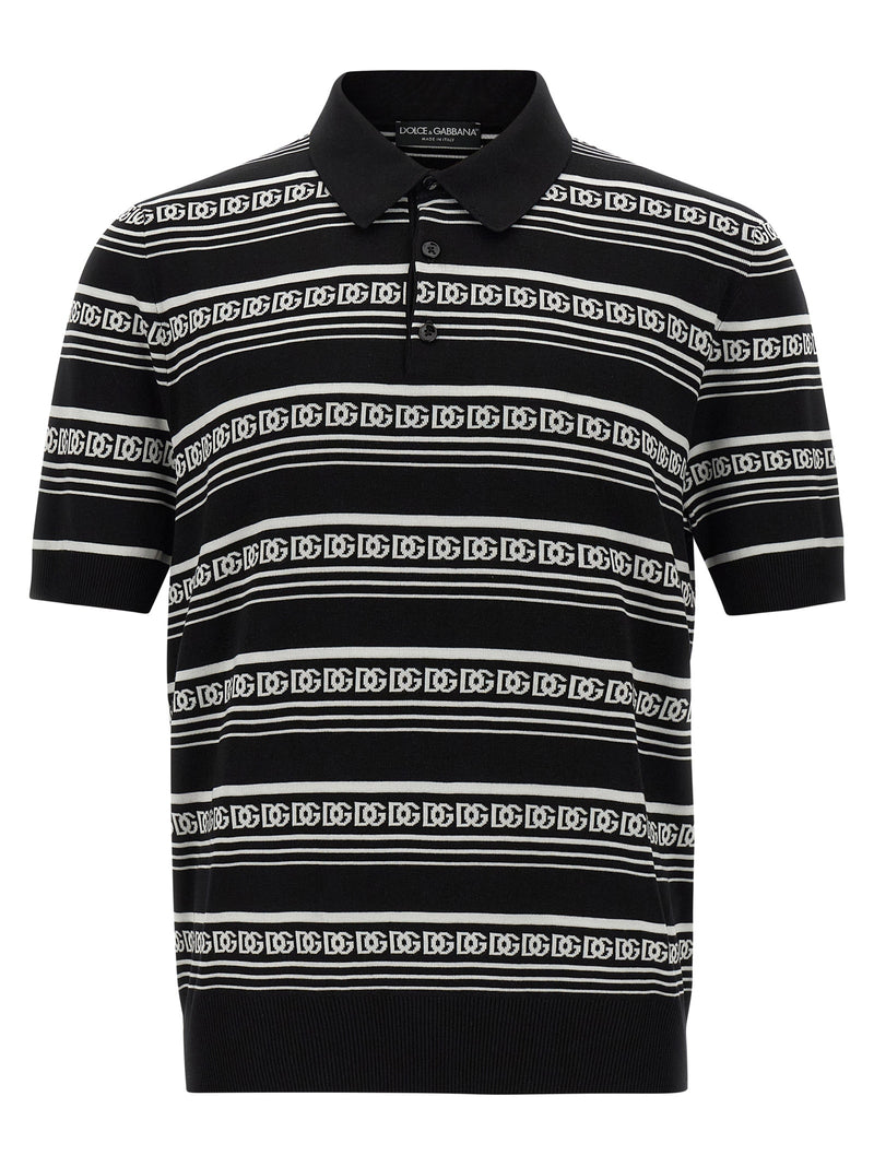 Dolce & Gabbana Dolce & Gabbana Knitted Polo Shirt