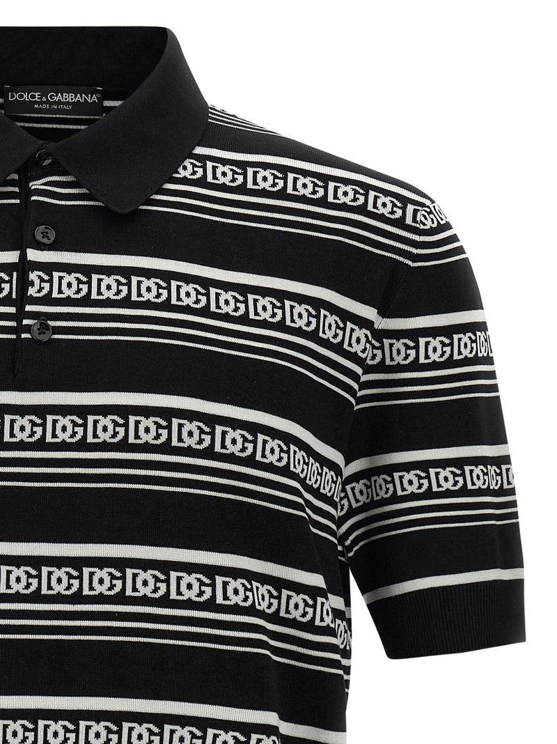 Dolce & Gabbana Dolce & Gabbana Knitted Polo Shirt