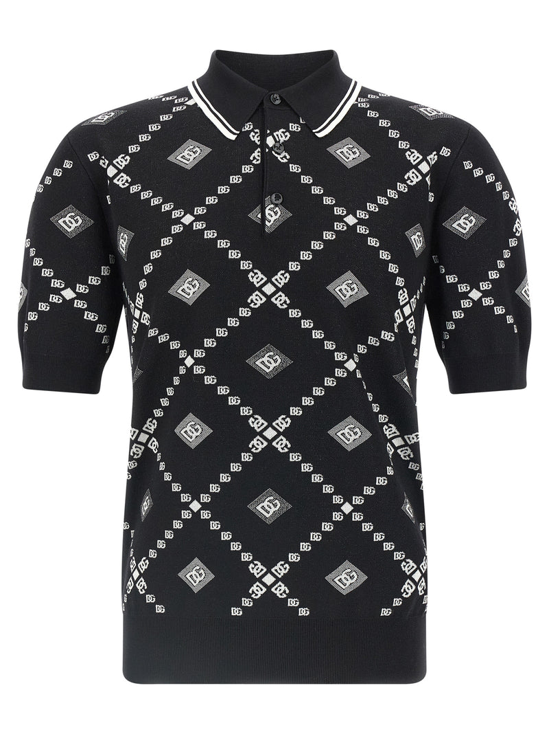 Dolce & Gabbana Knitted Polo Shirt Variant 2 | Urbalenti... | Urbalenti™ NYC